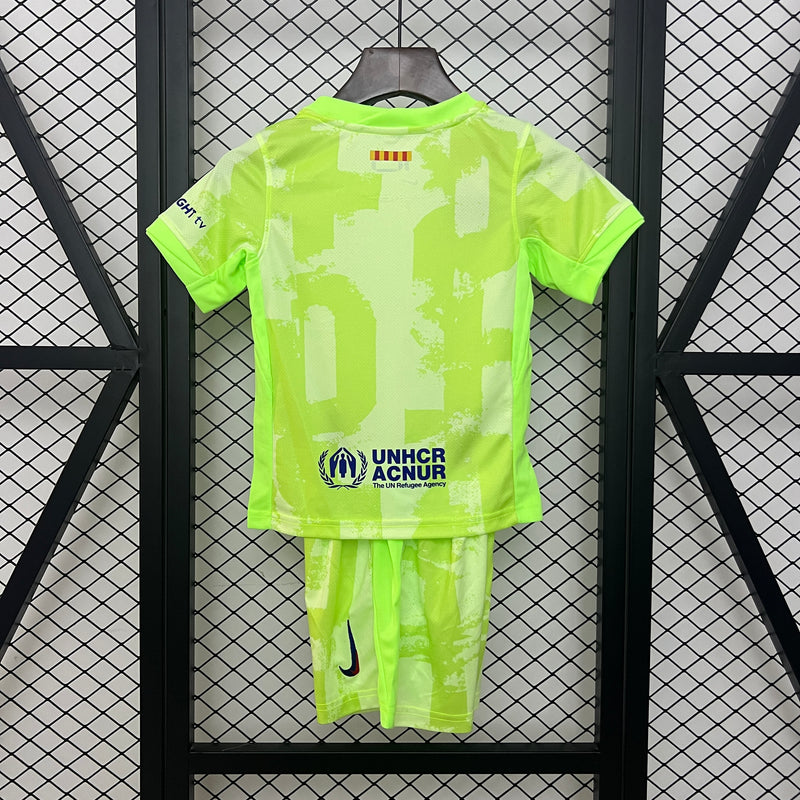 Uniforme III Barcelona 24/25 - Infantil