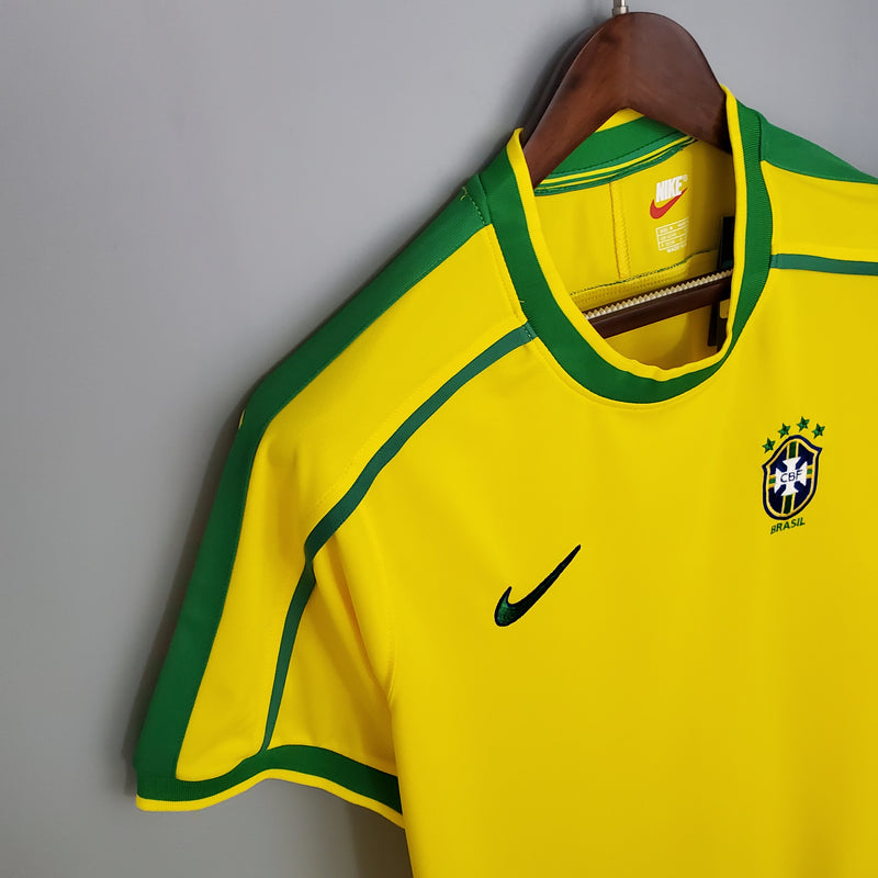 Camisa I Brasil 1998 - Retrô