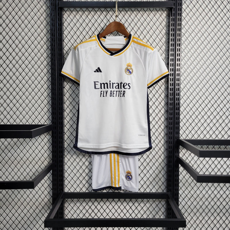 Conjunto I Real Madrid 2023/24 - Infantil
