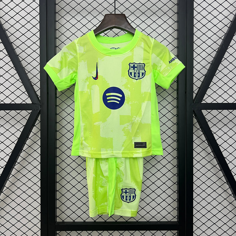 Uniforme III Barcelona 24/25 - Infantil