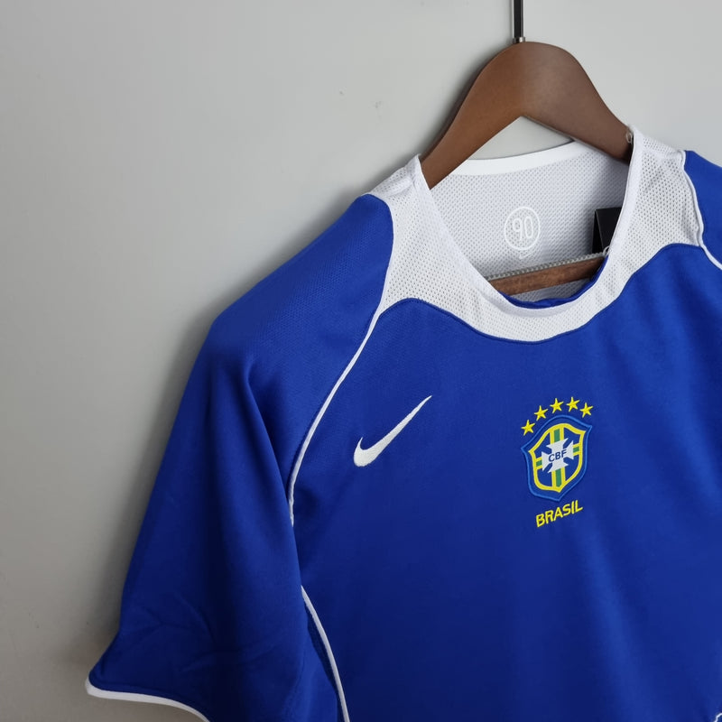 Camisa II Brasil 2004/06 - Retrô