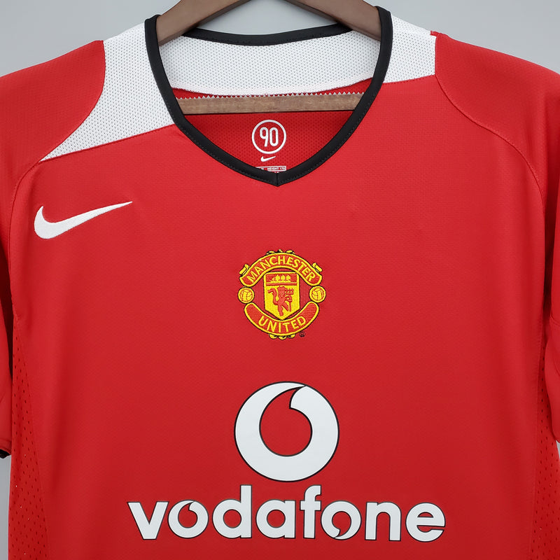 Camisa I Manchester United 02/04 - Retrô