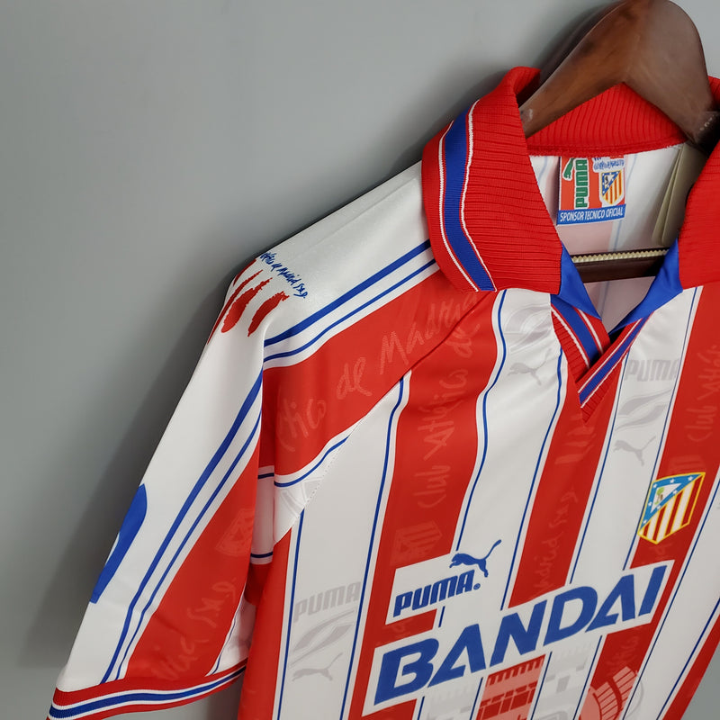 Camisa I Atletico de Madrid 96/97 - Retrô (Cópia)
