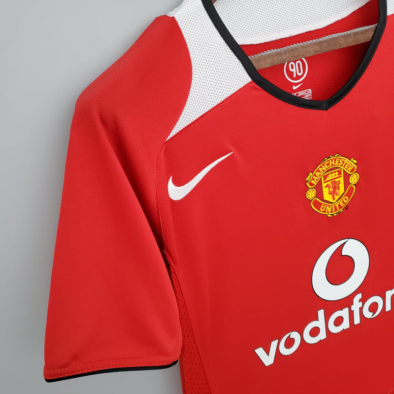 Camisa I Manchester United 02/04 - Retrô