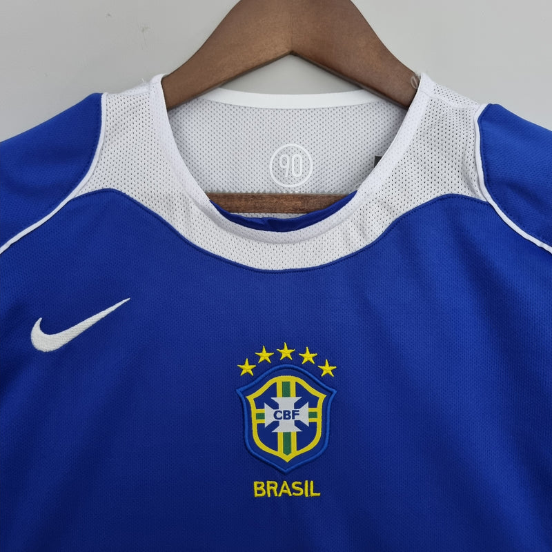 Camisa II Brasil 2004/06 - Retrô
