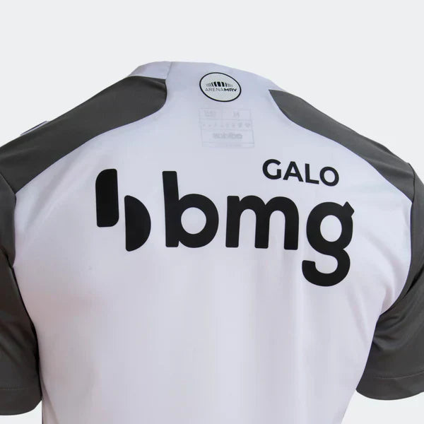 Camisa Atletico Mineiro II Reserva 23/24 - Adidas Torcedor Masculina - Branca com preto