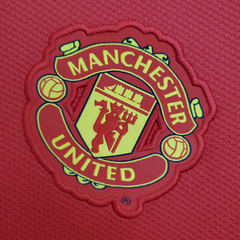 Camisa I Manchester United 13/14 - Retrô