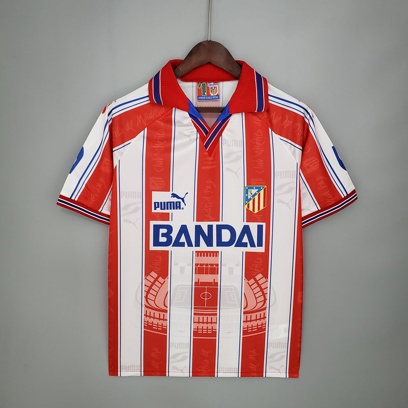 Camisa I Atletico de Madrid 96/97 - Retrô (Cópia)