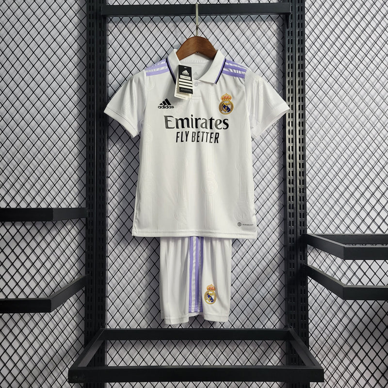 Conjunto I Real Madrid 2022/23 - Infantil