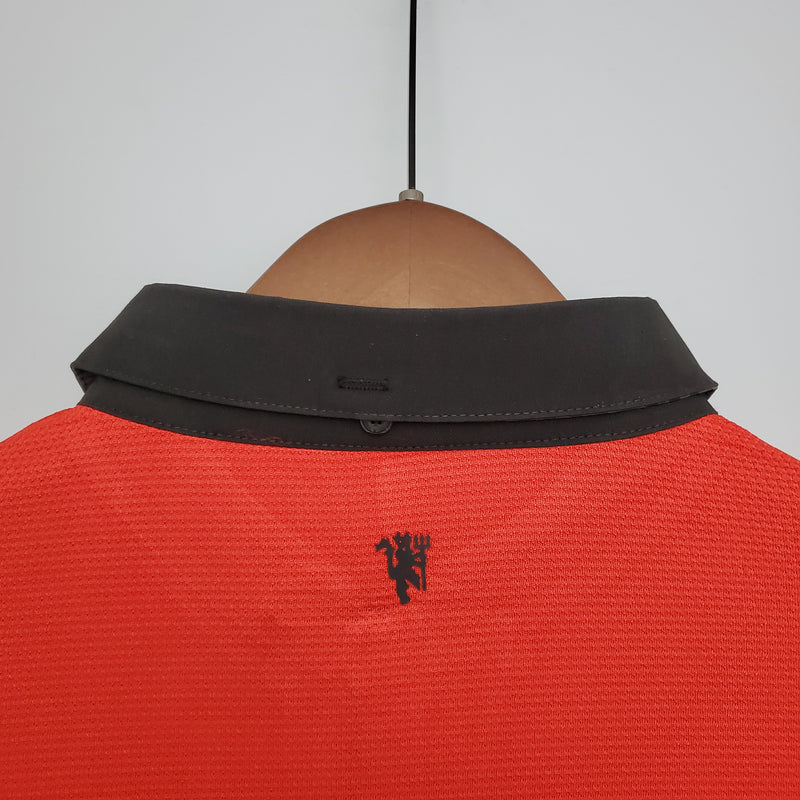 Camisa I Manchester United 13/14 - Retrô