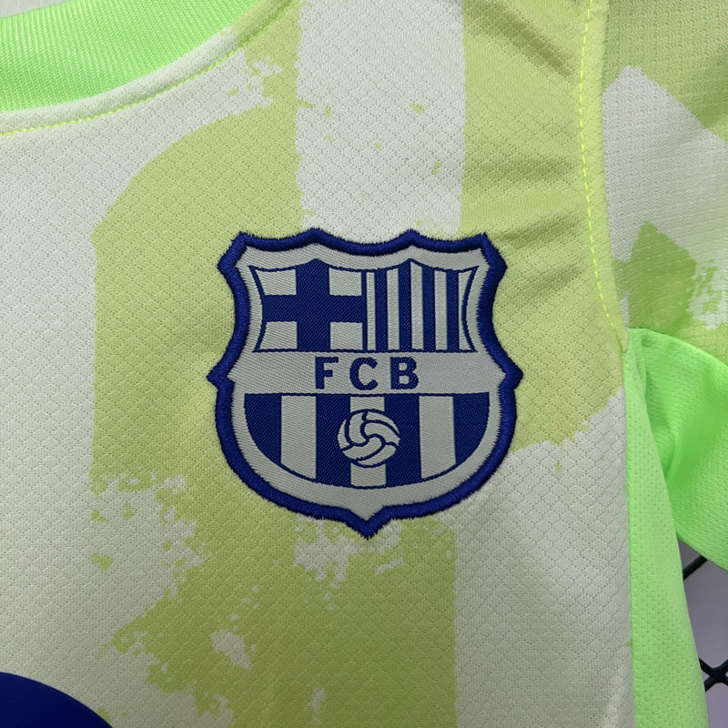Uniforme III Barcelona 24/25 - Infantil