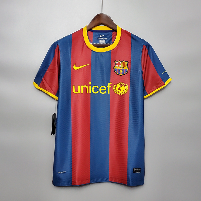 Camisa I Barcelona 10/11 - Retrô