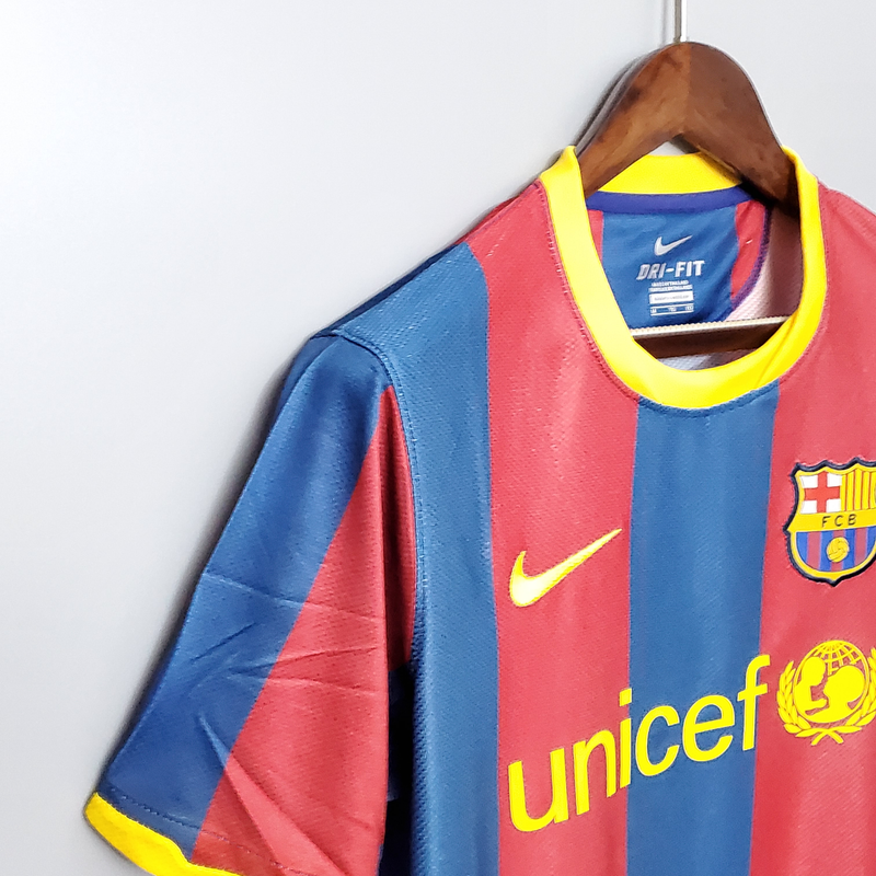 Camisa I Barcelona 10/11 - Retrô