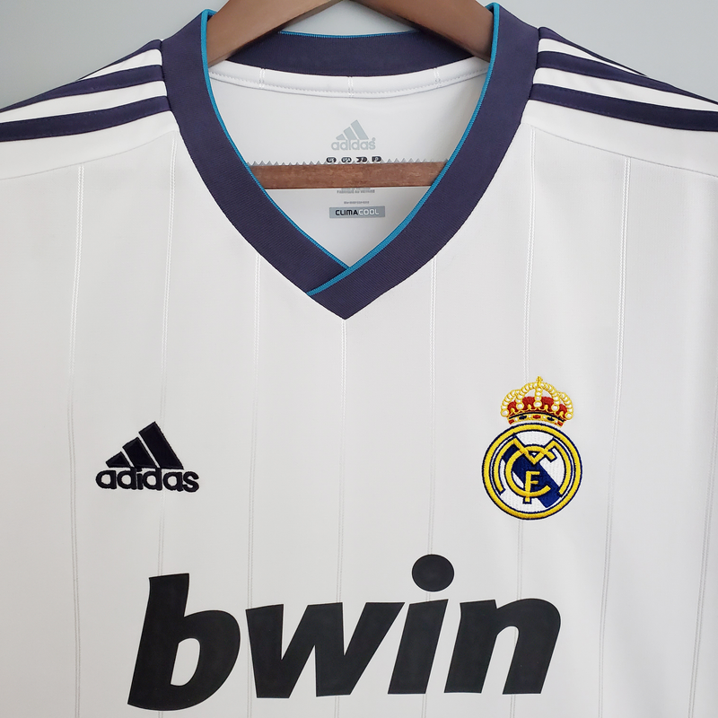 Camisa I Real Madrid 12/13 - Retrô