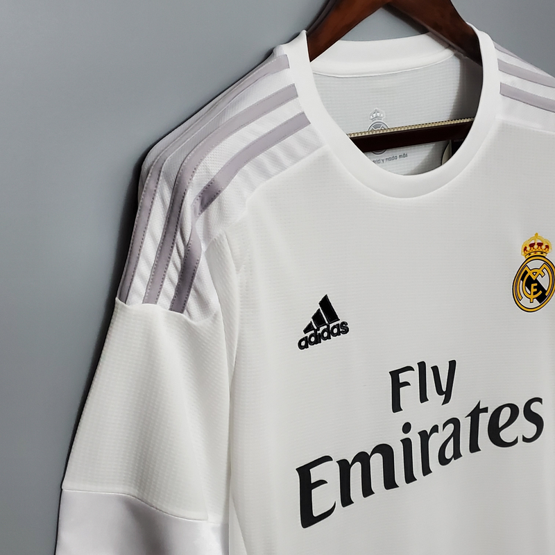 Camisa I Real Madrid 15/16 - Retrô