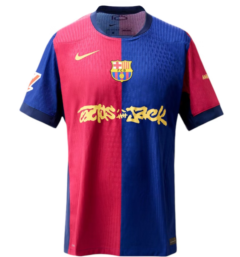 Camisa I Barcelona x Travis Scott 24/25 - Jogador