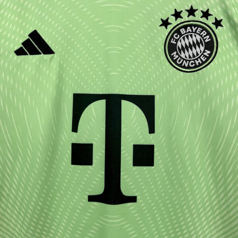 Kit Infantil Bayern De Munique Goleiro-Verde 25/26