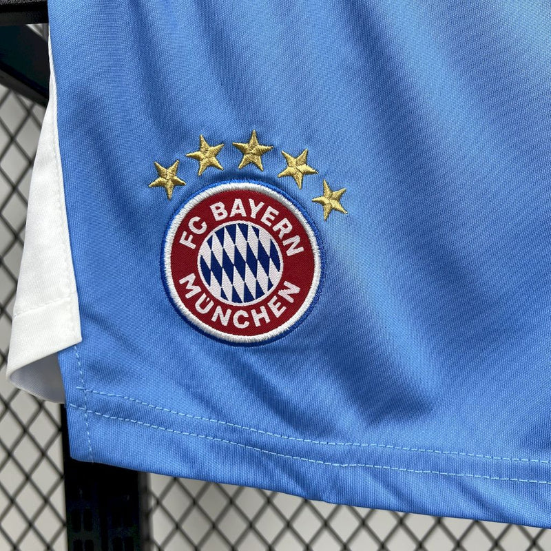 Kit Infantil Bayern De Munique Goleiro-Azul 25/26