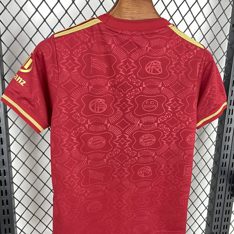 Kit Infantil Bayern De Munique Aniversário De 125 Anos 25/26