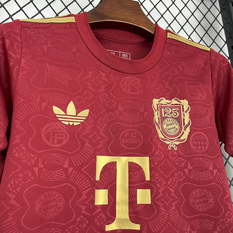 Kit Infantil Bayern De Munique Aniversário De 125 Anos 25/26