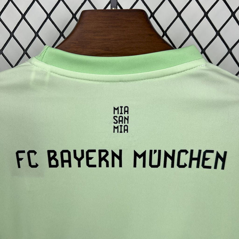 Kit Infantil Bayern De Munique Goleiro-Verde 25/26