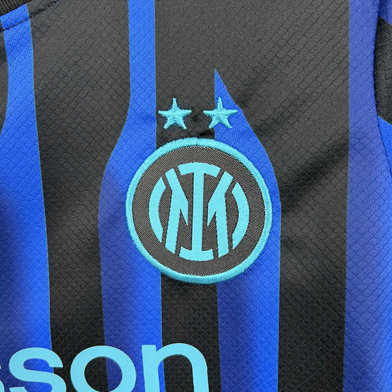 Kit Infantil Inter De Milão Home 25/26