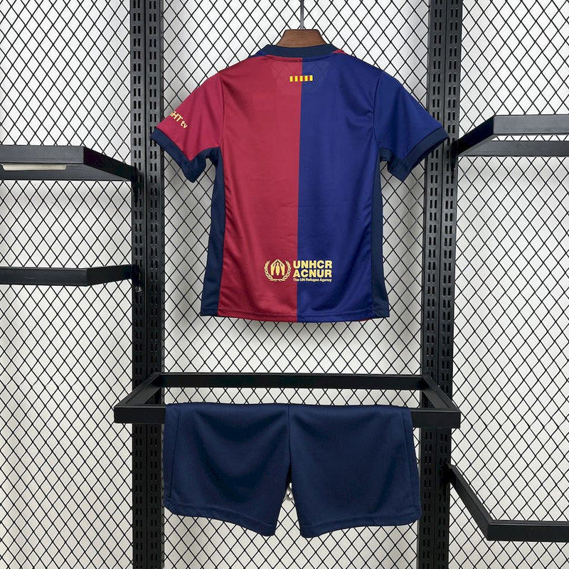 Conjunto I Barcelona x Travis Scott 2024/25 - Infantil